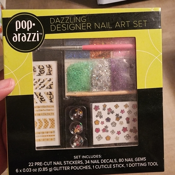 Pop-arazzi Dazzling Designer Nail Art Set NEW - Picture 1 of 3